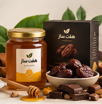 خرما، عسل و شکلات بستهبندیشده
