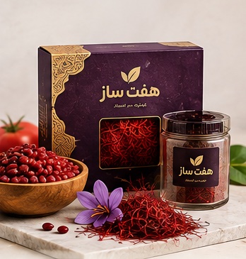 زعفران و زرشک با بستهبندی لوکس