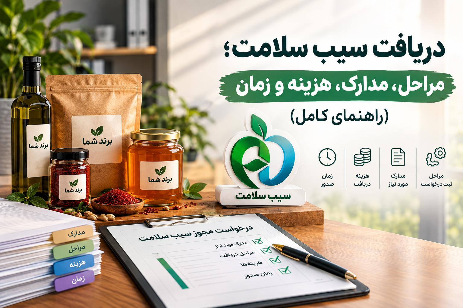دریافت سیب سلامت؛ مراحل، مدارک، هزینه و زمان (راهنمای کامل)