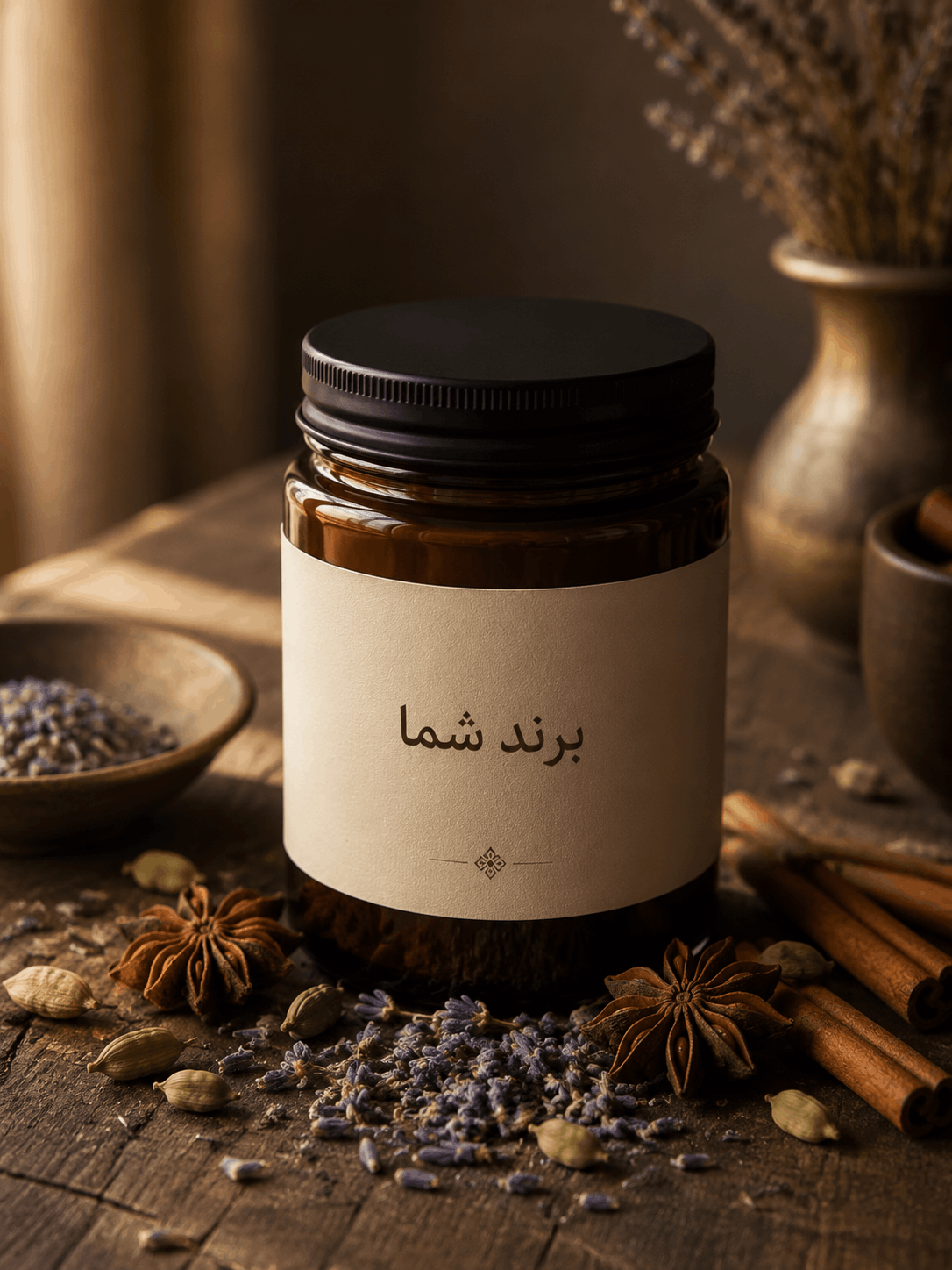 محصول غذایی با برند شما